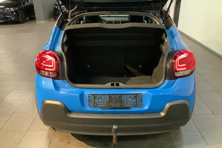 Blå Citroën C3 fra 2019