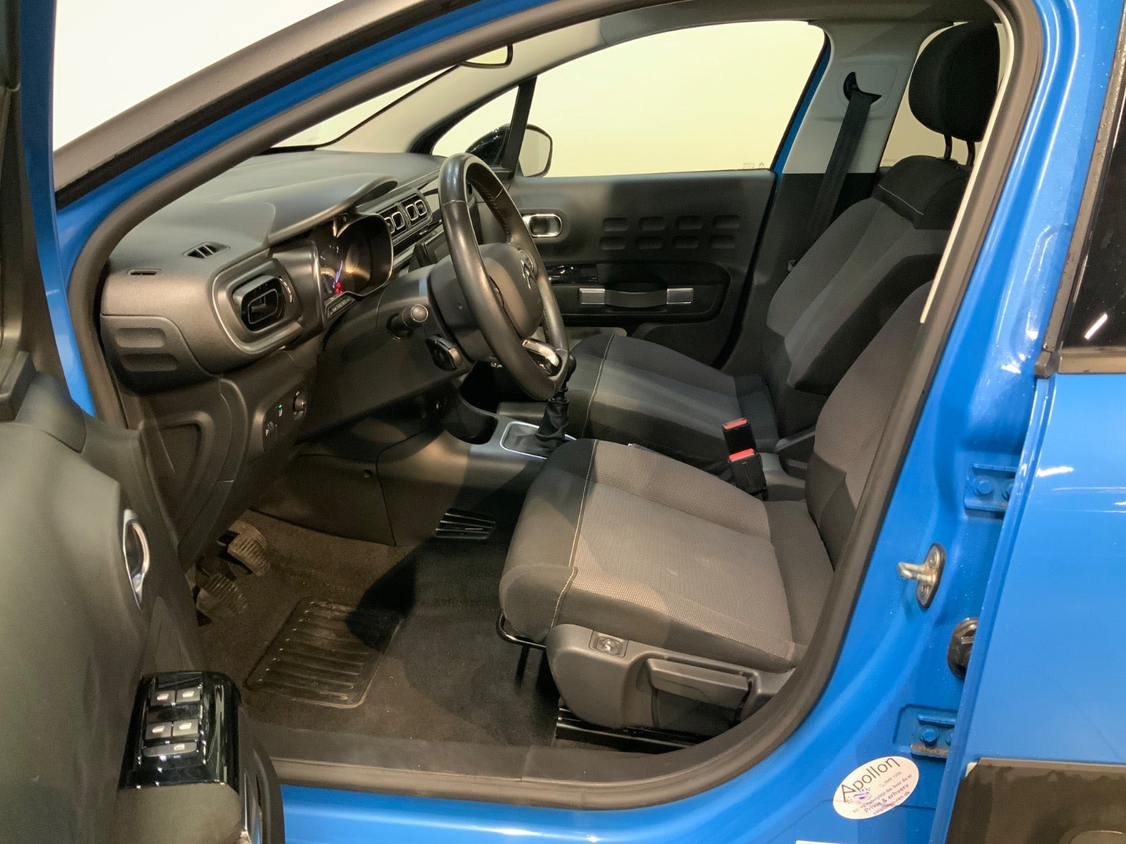 Blå Citroën C3 fra 2019