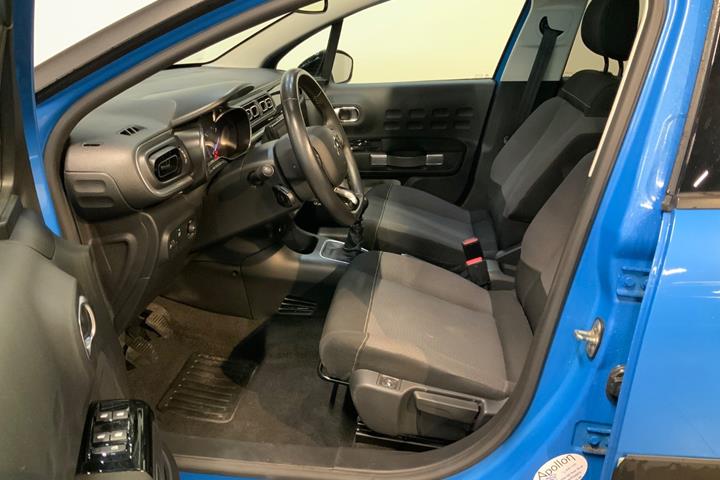 Blå Citroën C3 fra 2019