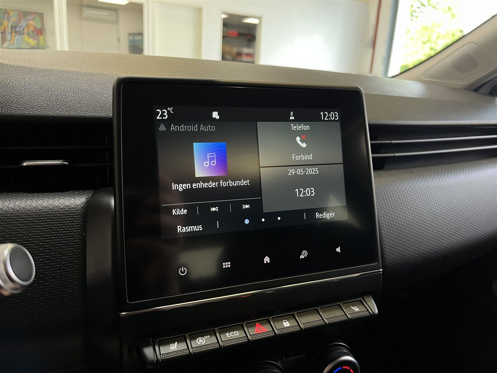 Hvid Renault Clio fra 2021
