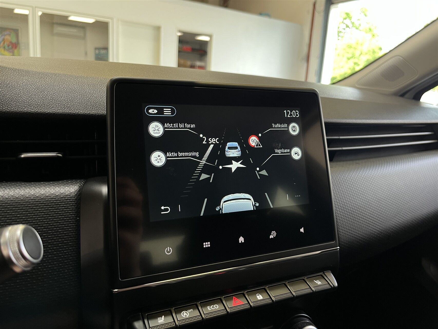 Hvid Renault Clio fra 2021