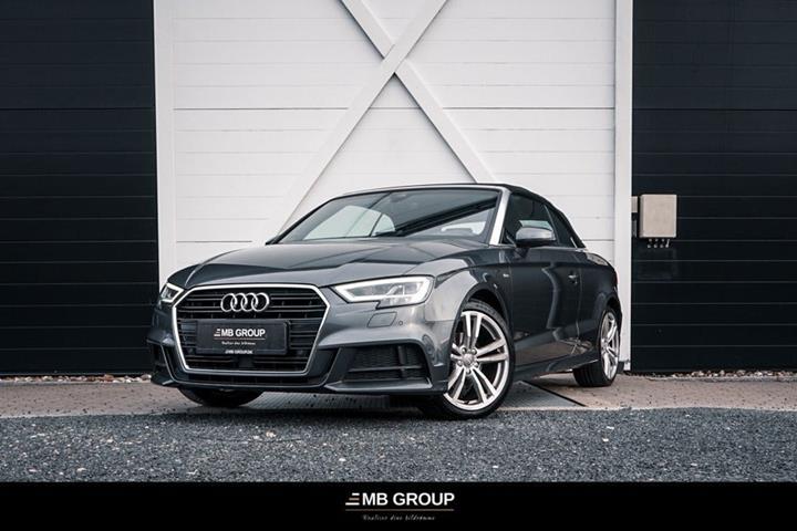 Grå Audi A3 fra 2017
