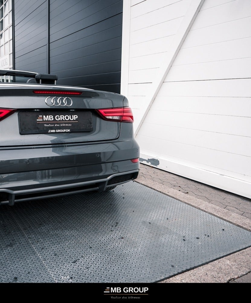 Grå Audi A3 fra 2017