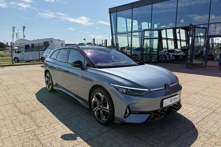 Blå VW ID.7 fra 2025