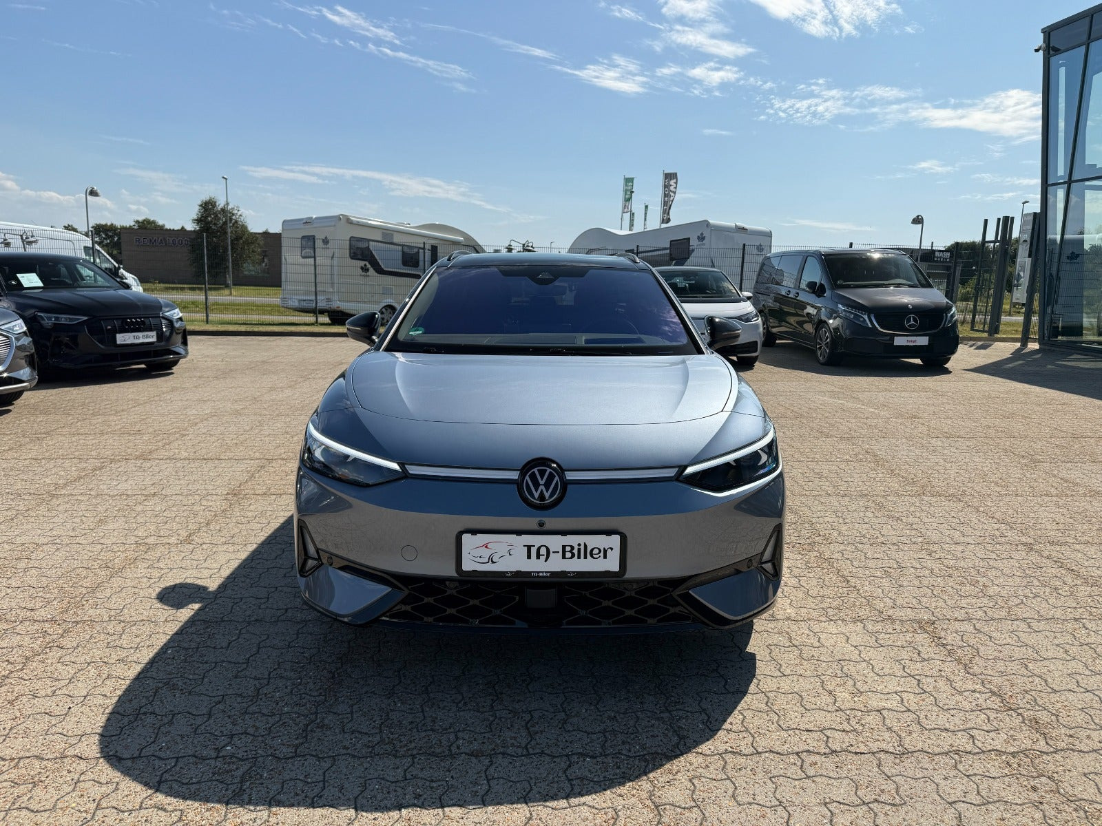 Blå VW ID.7 fra 2025