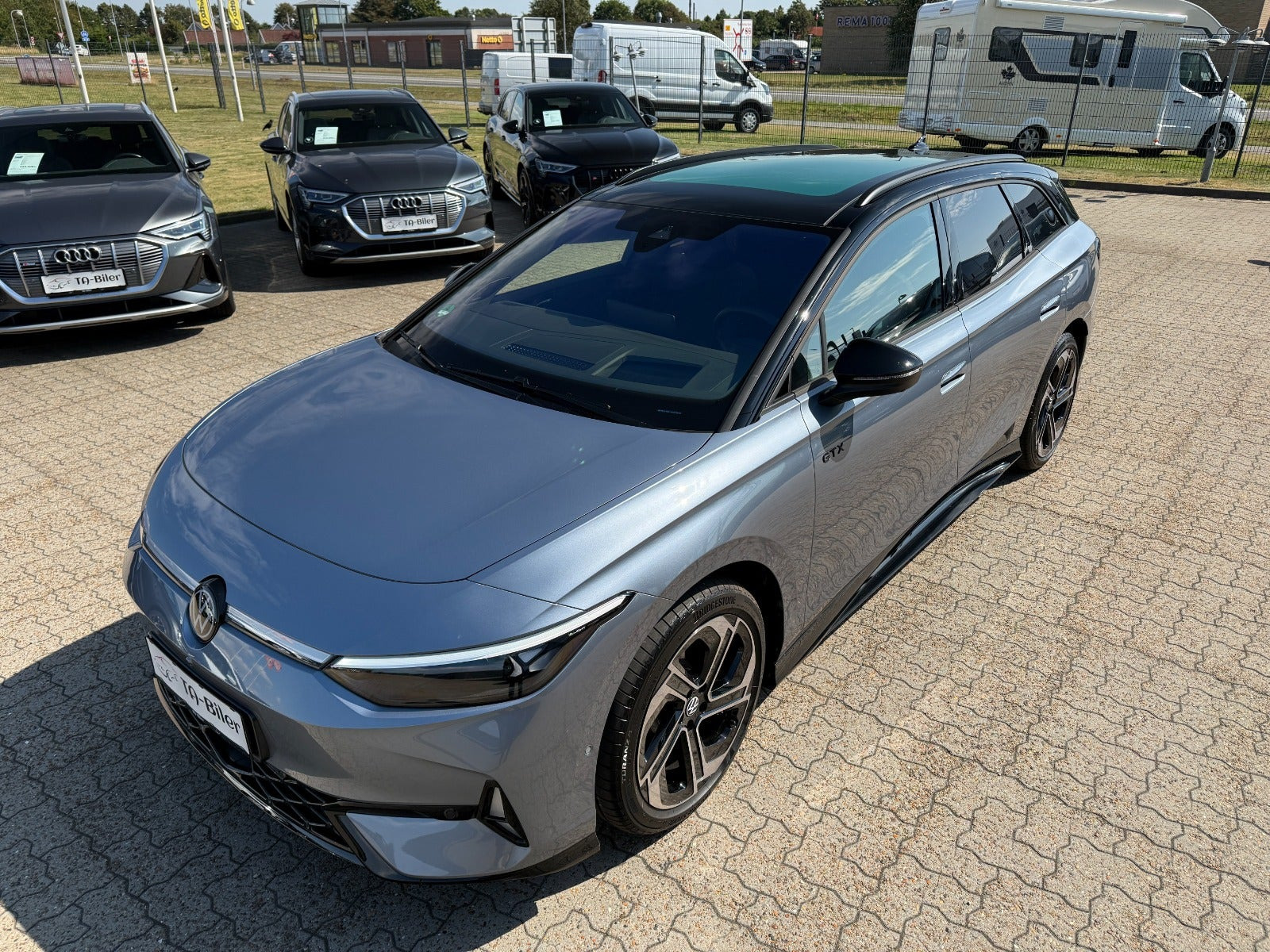 Blå VW ID.7 fra 2025