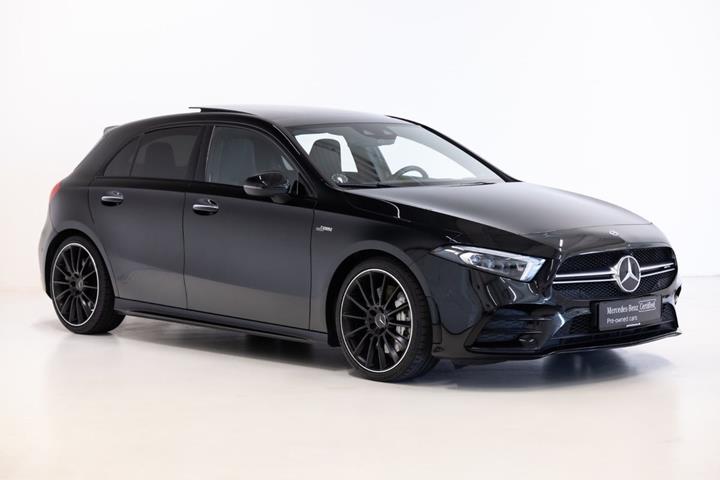 Sort Mercedes A35 fra 2020