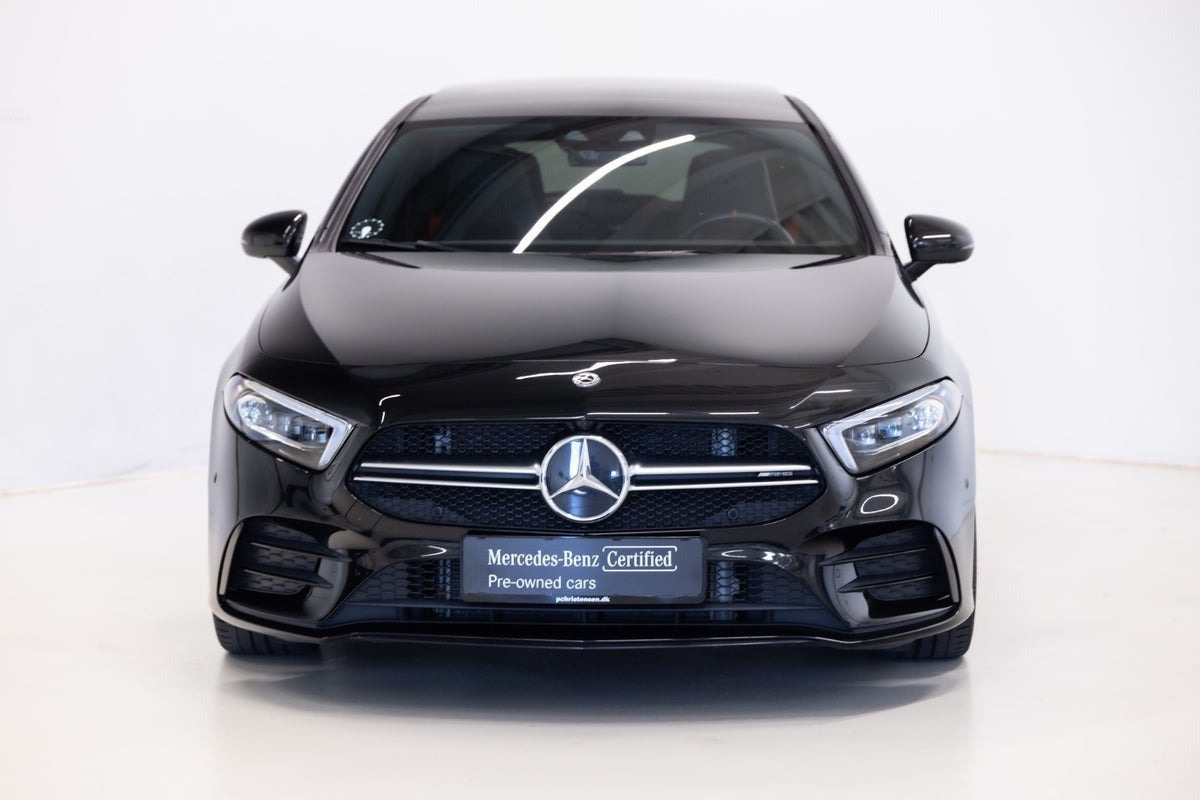 Sort Mercedes A35 fra 2020