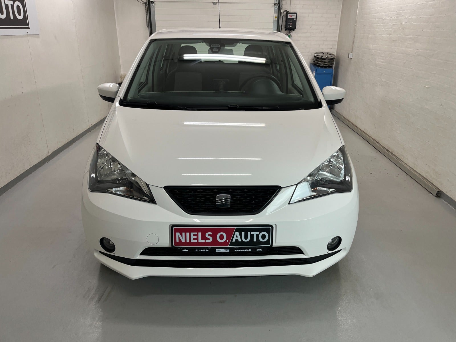 Hvid Seat Mii fra 2013