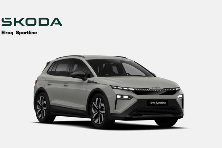 Grå Skoda Elroq fra 2025