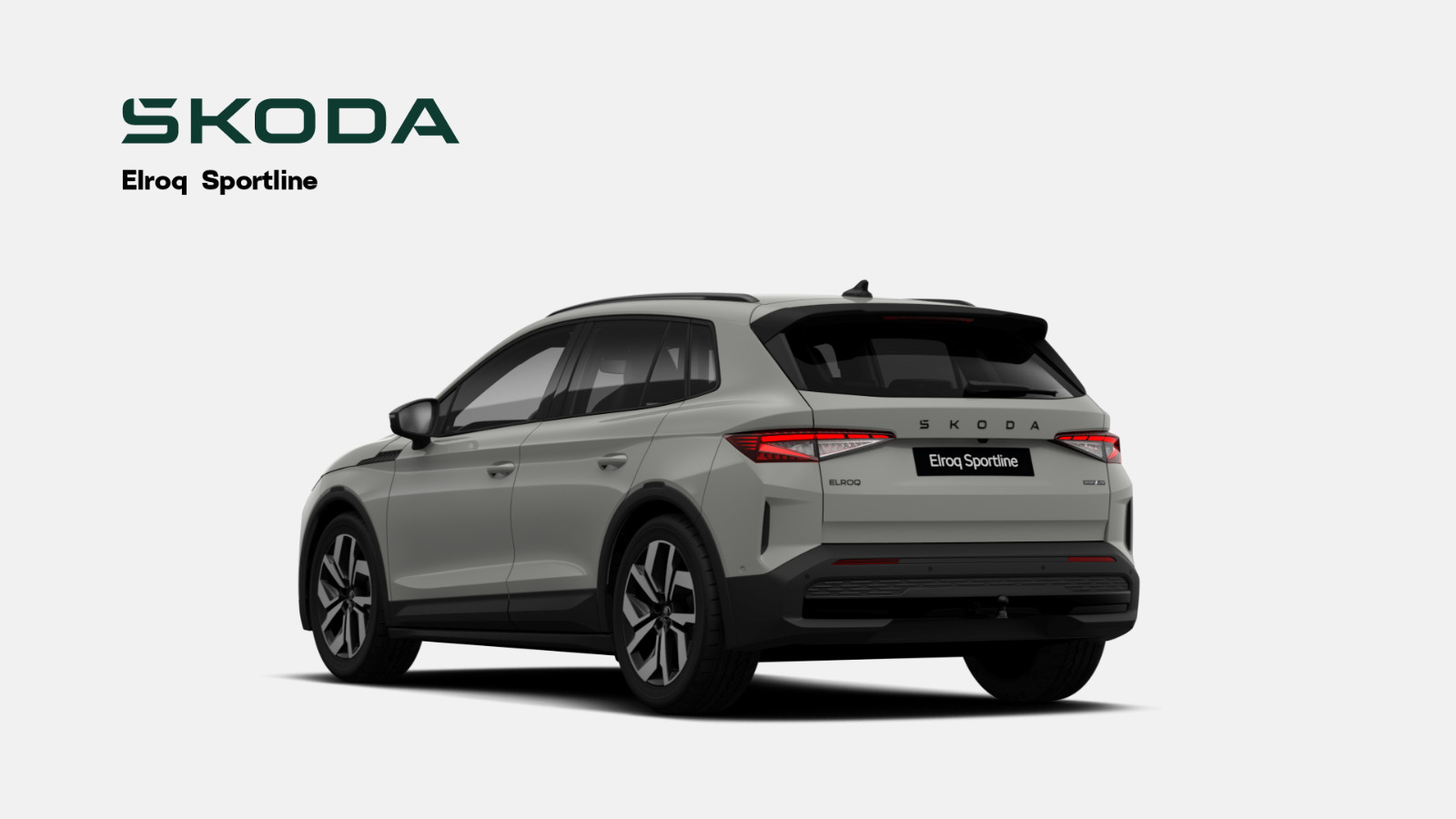 Grå Skoda Elroq fra 2025