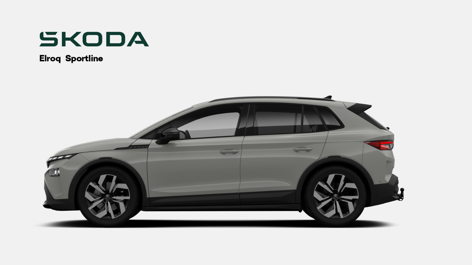 Grå Skoda Elroq fra 2025