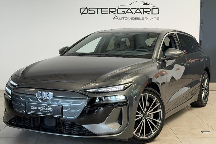 Grå Audi A6 e-tron fra 2026