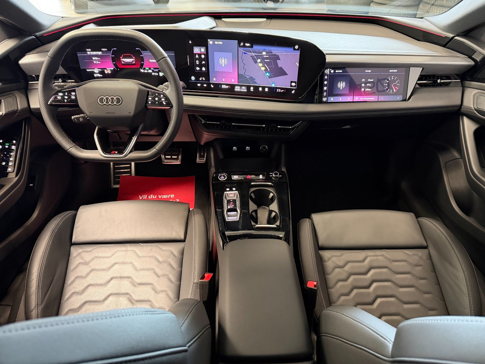 Grå Audi A6 e-tron fra 2026