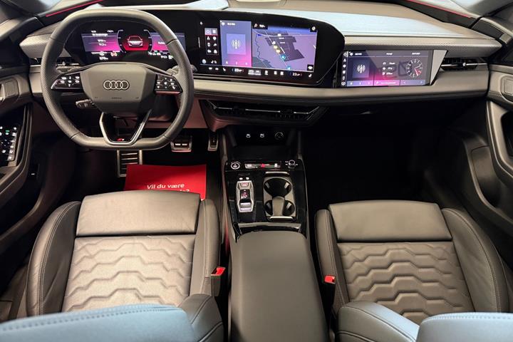 Grå Audi A6 e-tron fra 2026