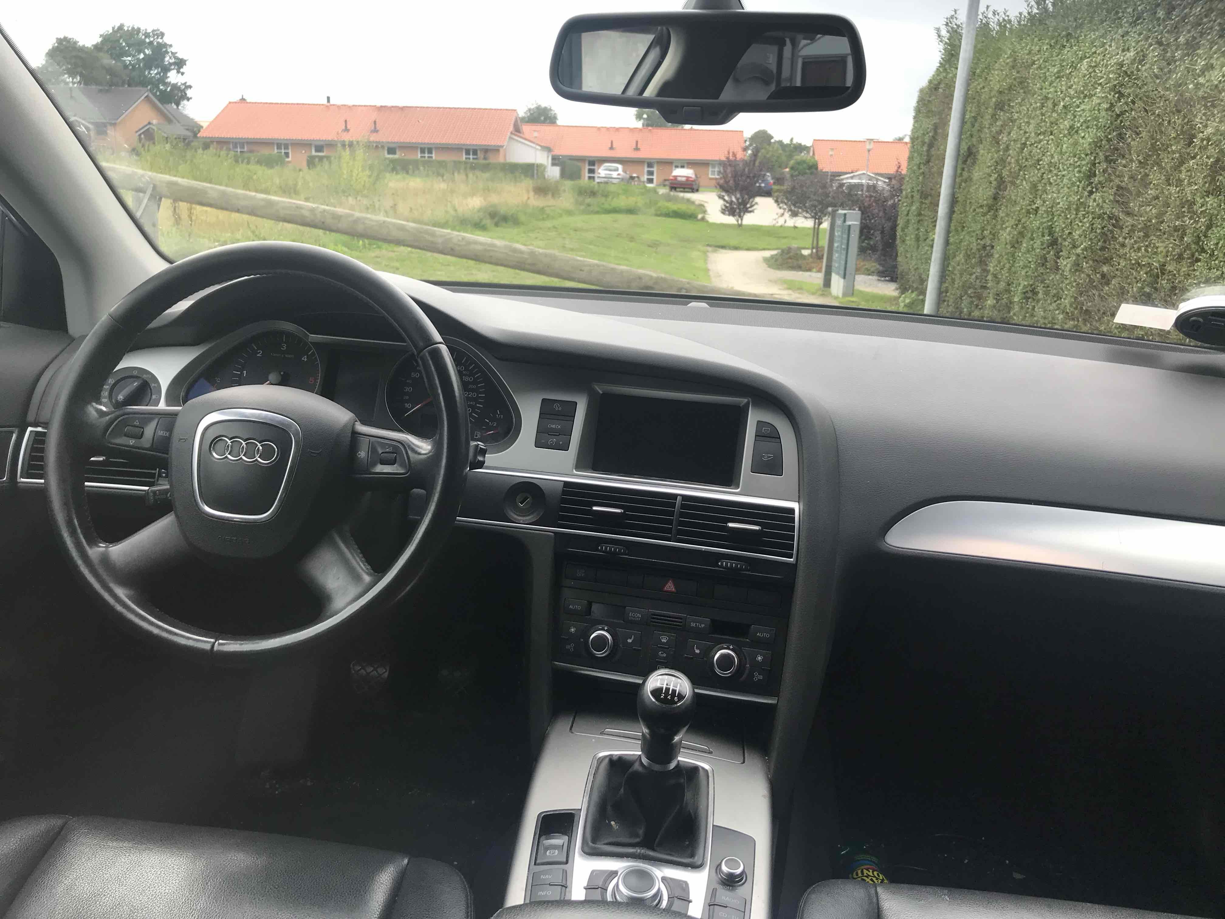 Sort Audi A6 fra 2006