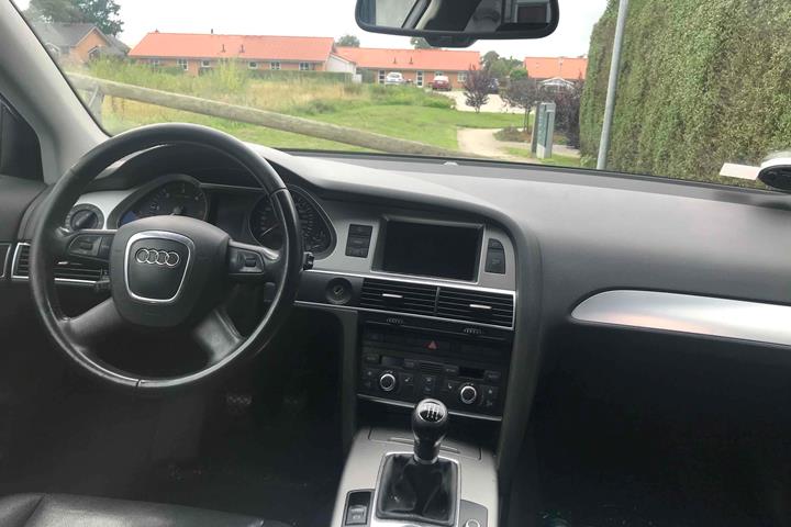Sort Audi A6 fra 2006