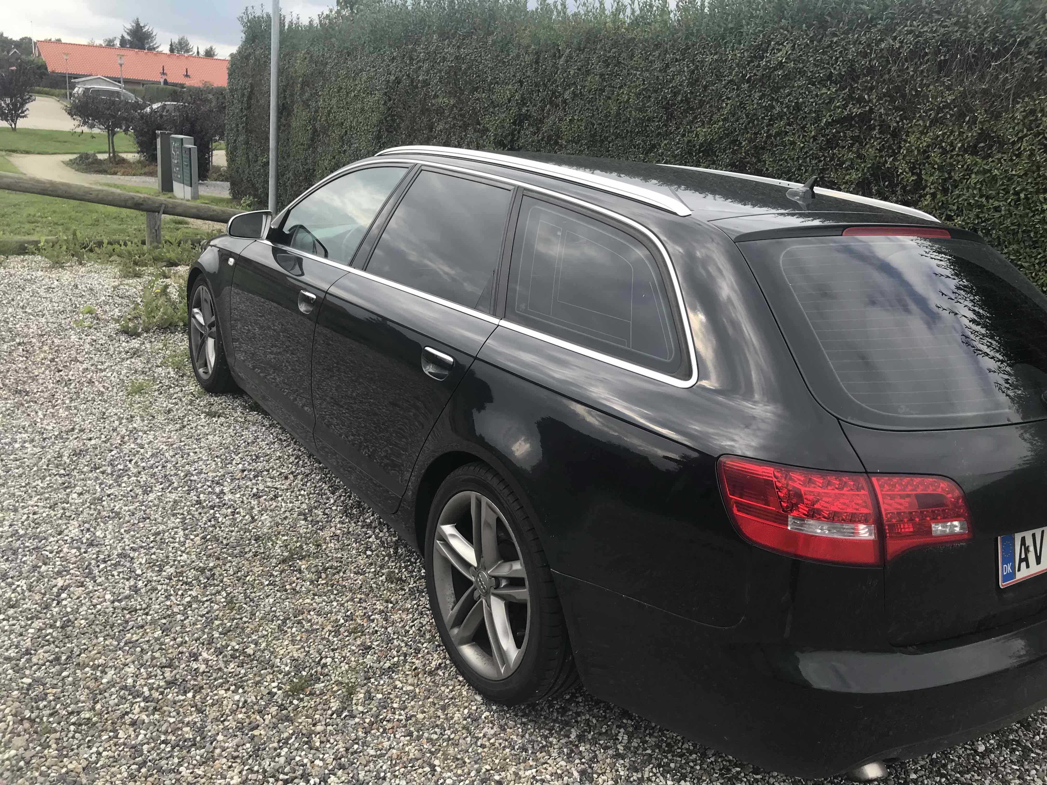 Sort Audi A6 fra 2006
