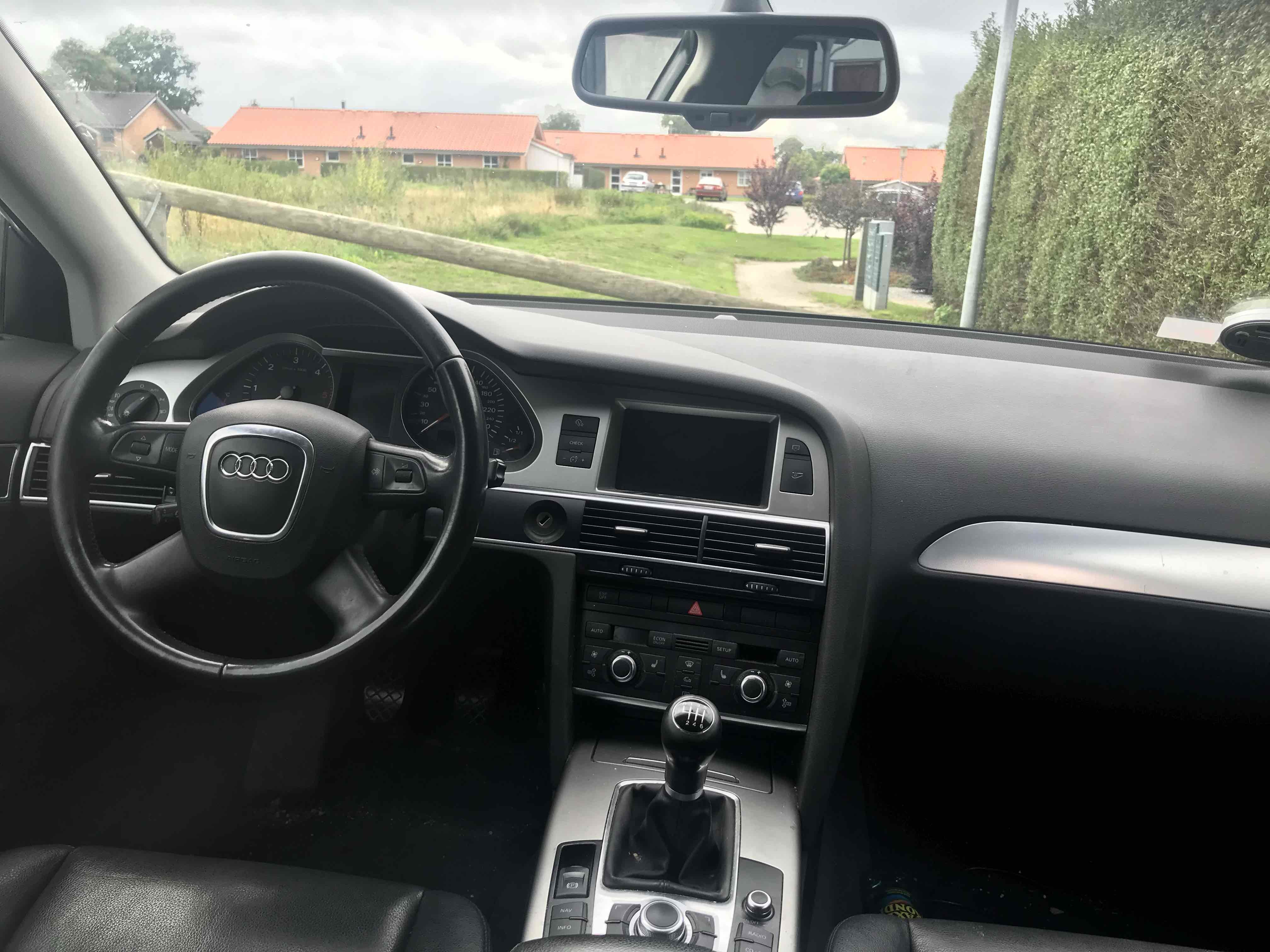 Sort Audi A6 fra 2006