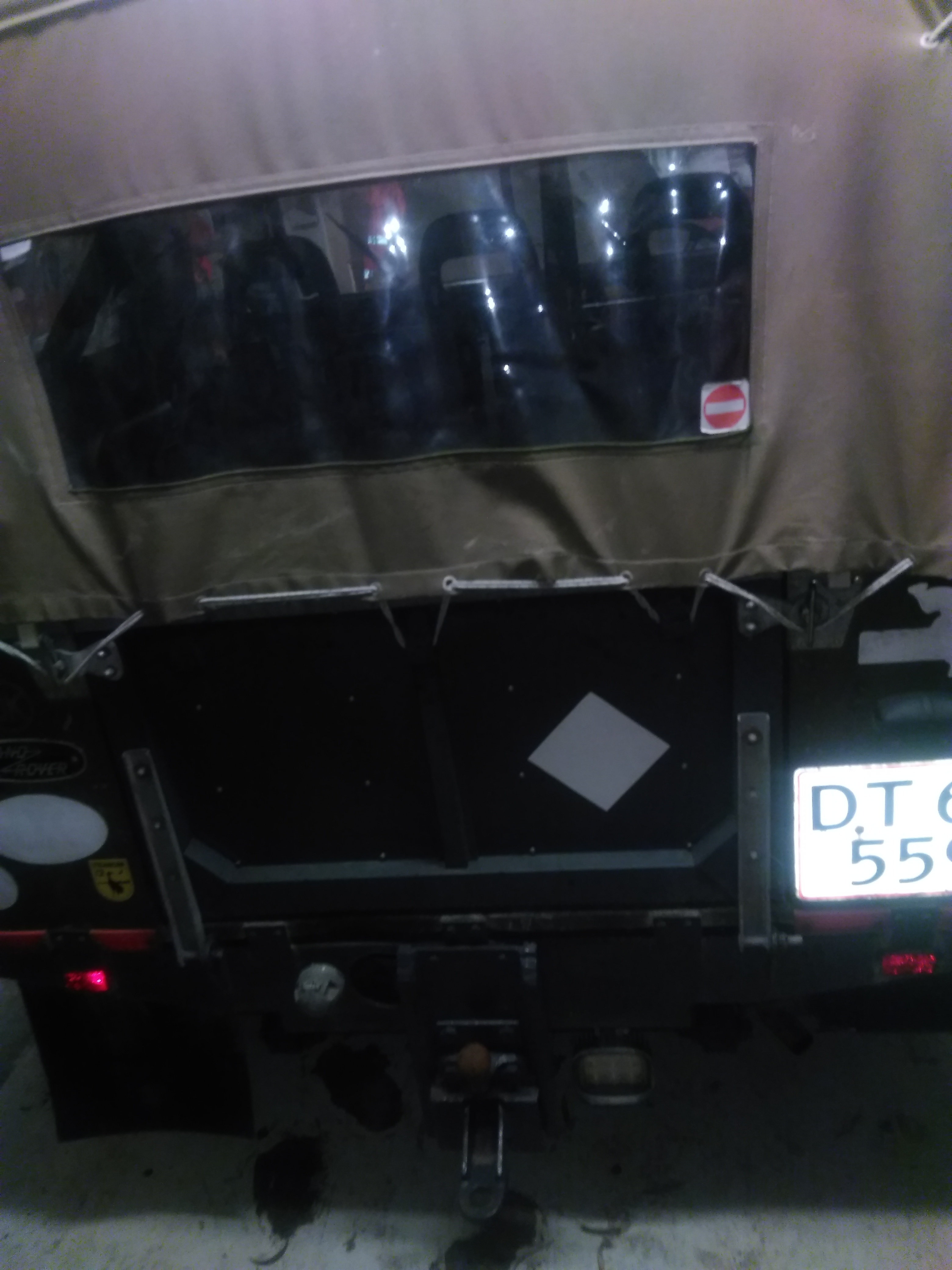 Grøn Land Rover Land Rover fra 1961