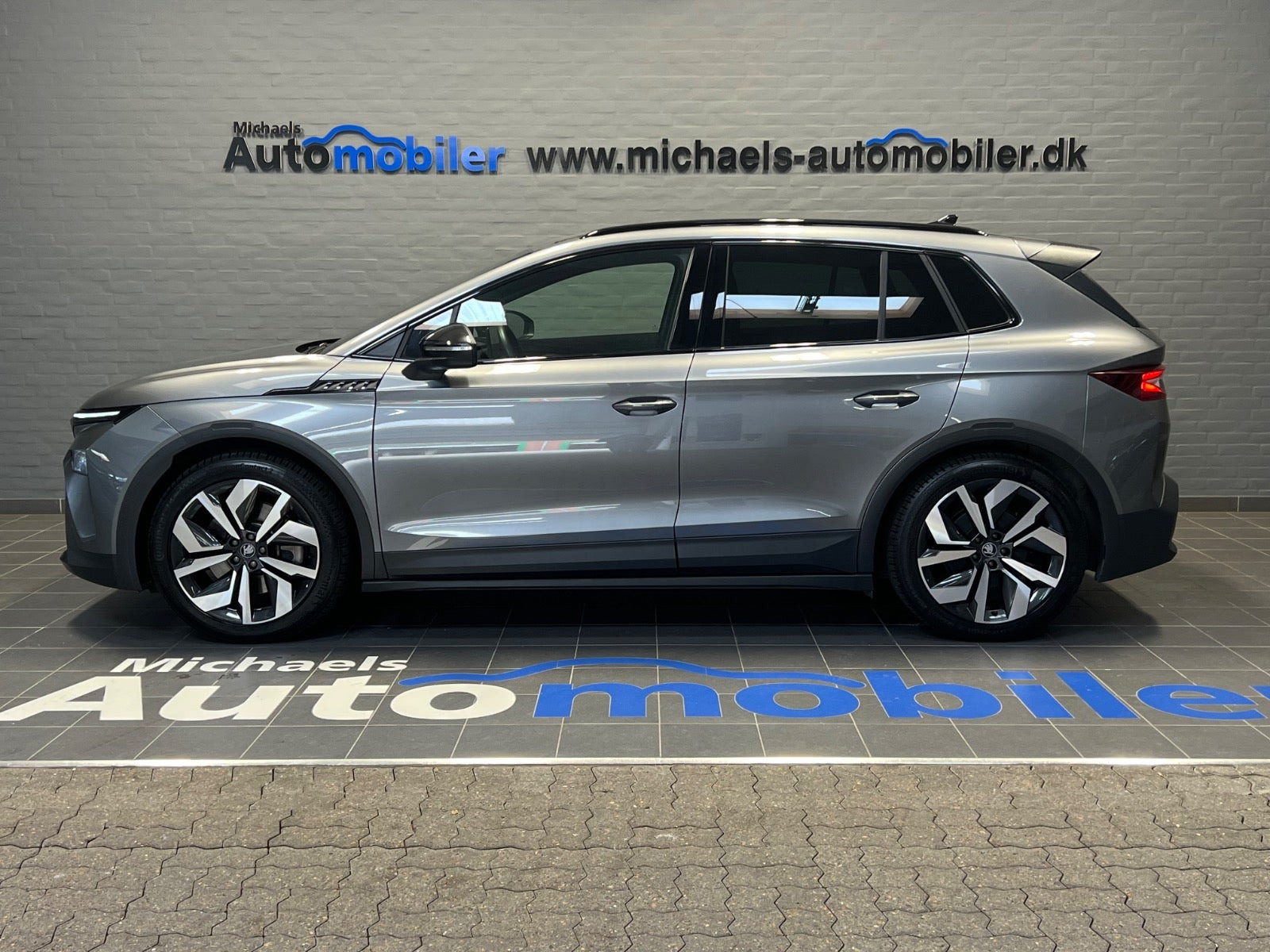Grå Skoda Elroq fra 2025