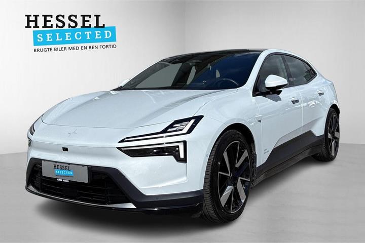Hvid Polestar 4 fra 2025