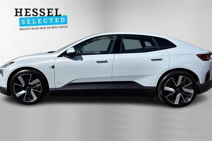 Hvid Polestar 4 fra 2025