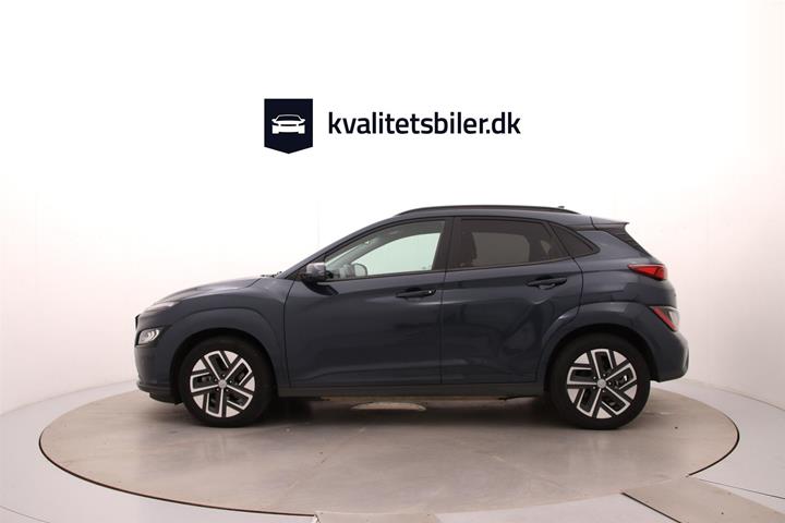 Grå Hyundai Kona fra 2023