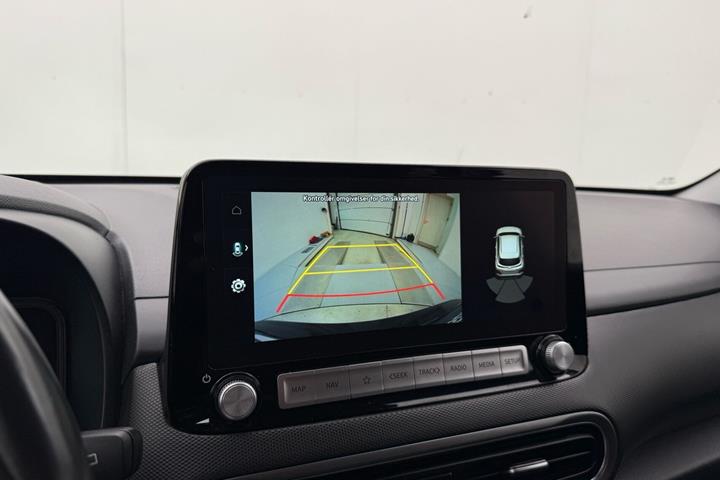 Grå Hyundai Kona fra 2023