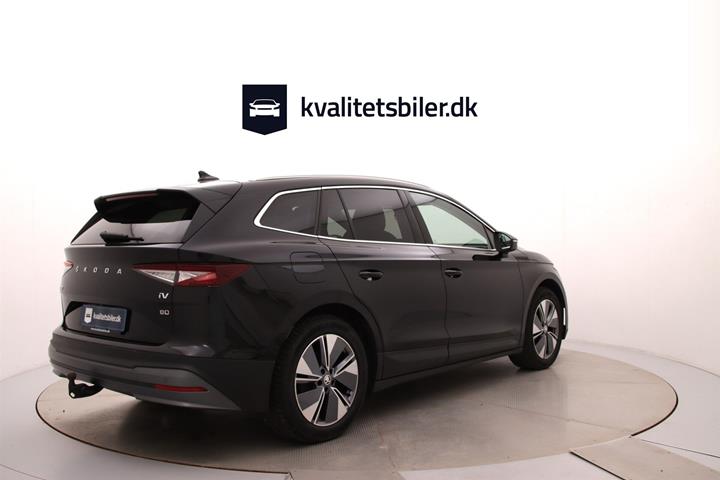 Sort Skoda Enyaq fra 2021