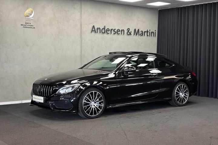 Sort Mercedes C43 AMG fra 2018