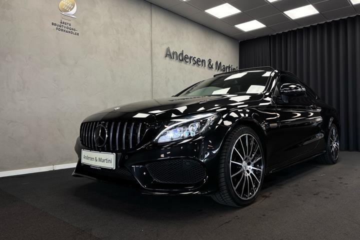 Sort Mercedes C43 AMG fra 2018