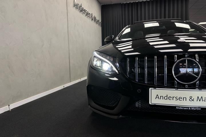 Sort Mercedes C43 AMG fra 2018