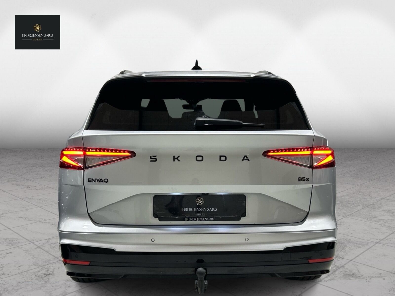 Sølv Skoda Enyaq fra 2024