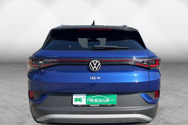 Blå VW ID.4 fra 2023