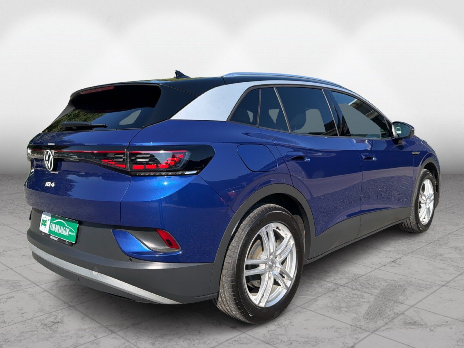 Blå VW ID.4 fra 2023