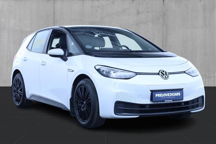 Hvid VW ID.3 fra 2021
