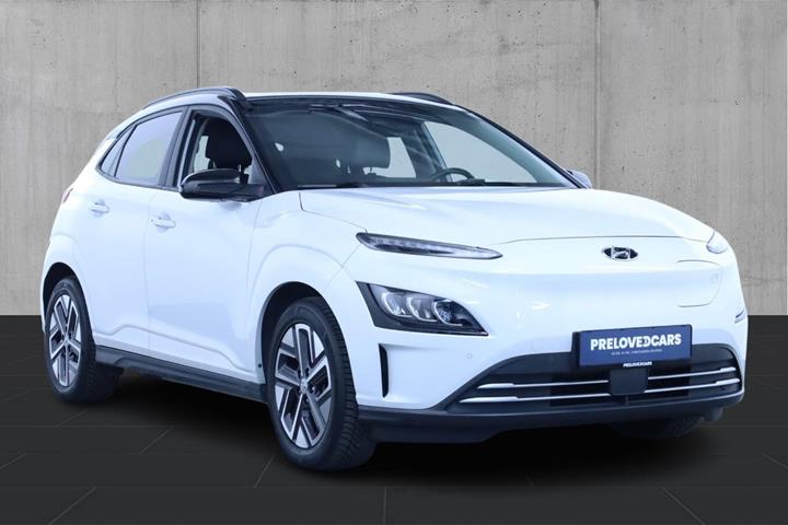 Hvid Hyundai Kona fra 2022