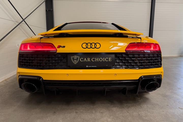 Gul Audi R8 fra 2021