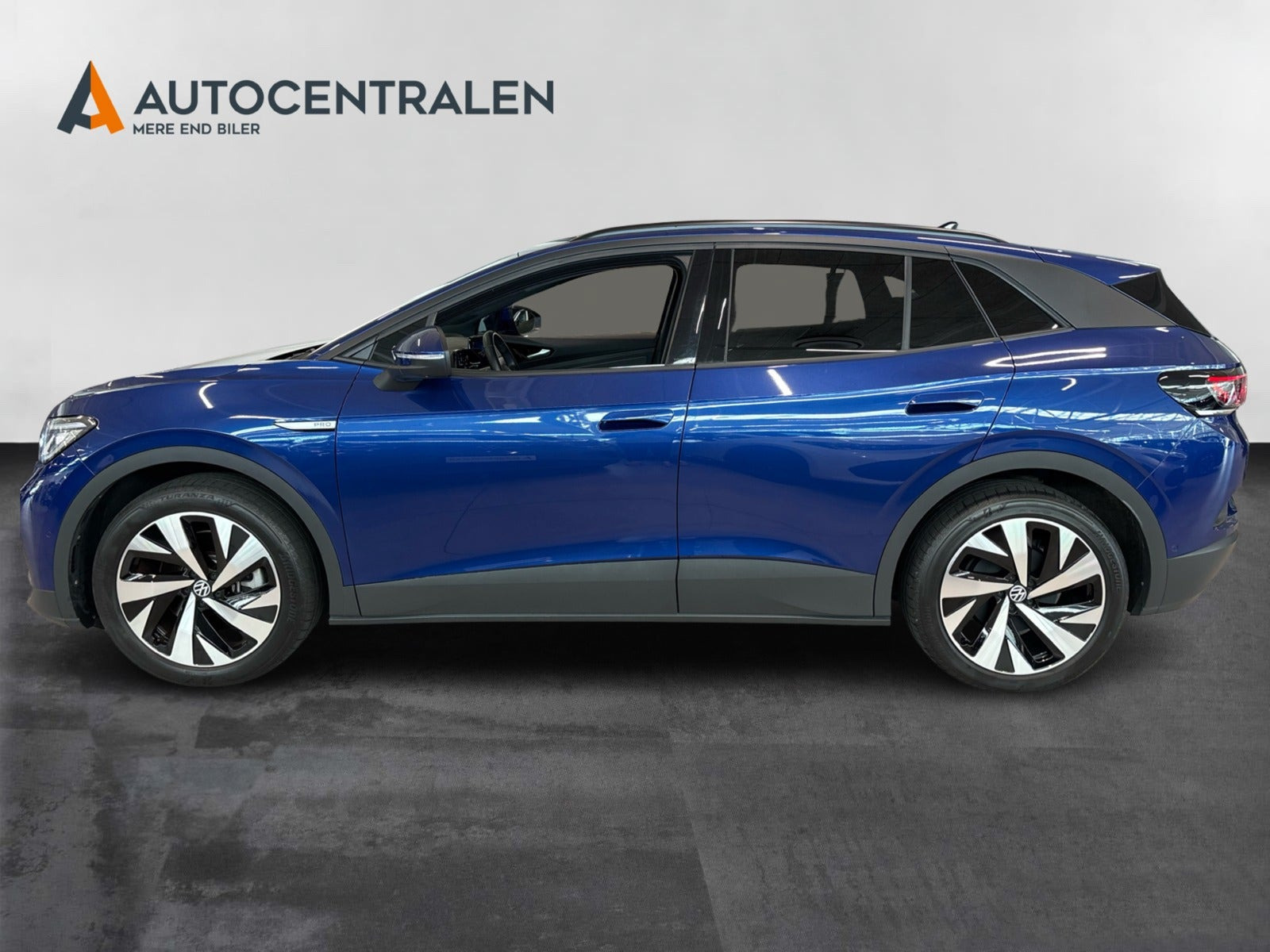 Blå VW ID.4 fra 2023