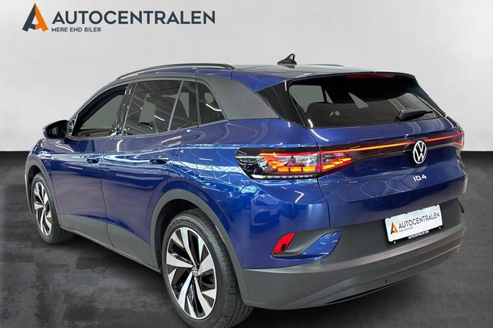 Blå VW ID.4 fra 2023