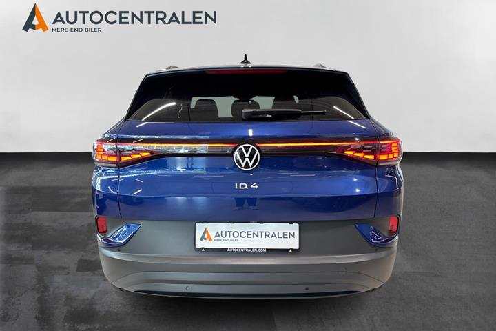 Blå VW ID.4 fra 2023