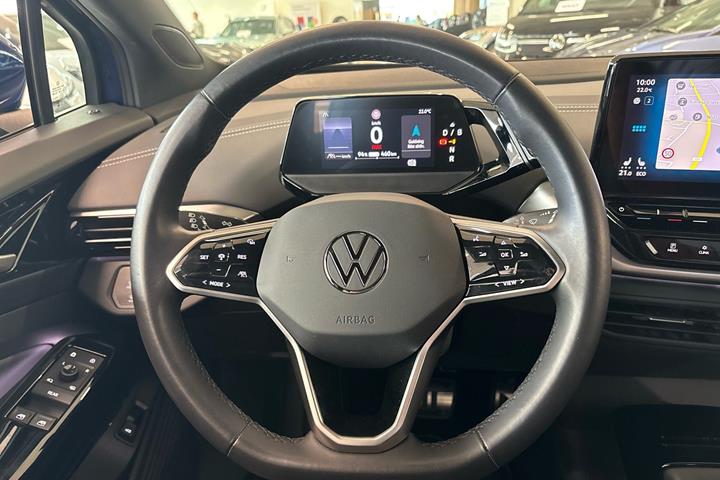 Blå VW ID.4 fra 2023