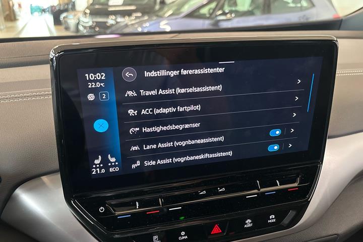 Blå VW ID.4 fra 2023