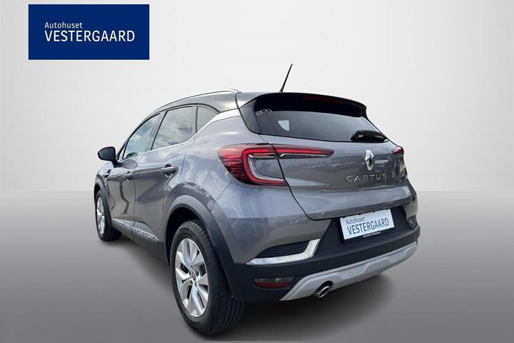 Grå Renault Captur fra 2020