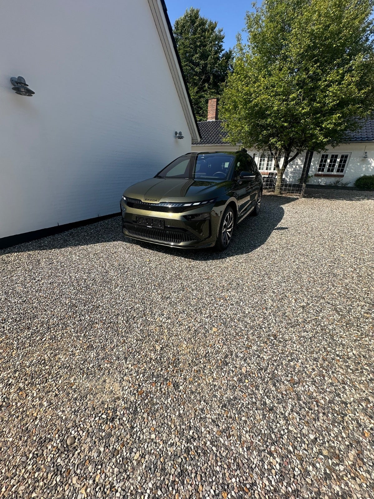 Grøn Skoda Enyaq fra 2026