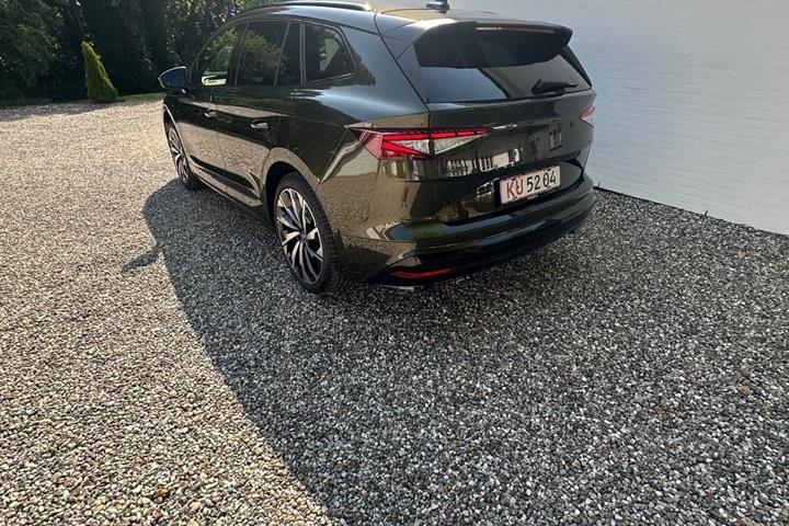 Grøn Skoda Enyaq fra 2026