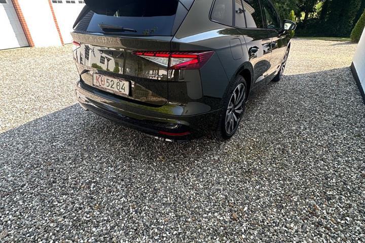 Grøn Skoda Enyaq fra 2026