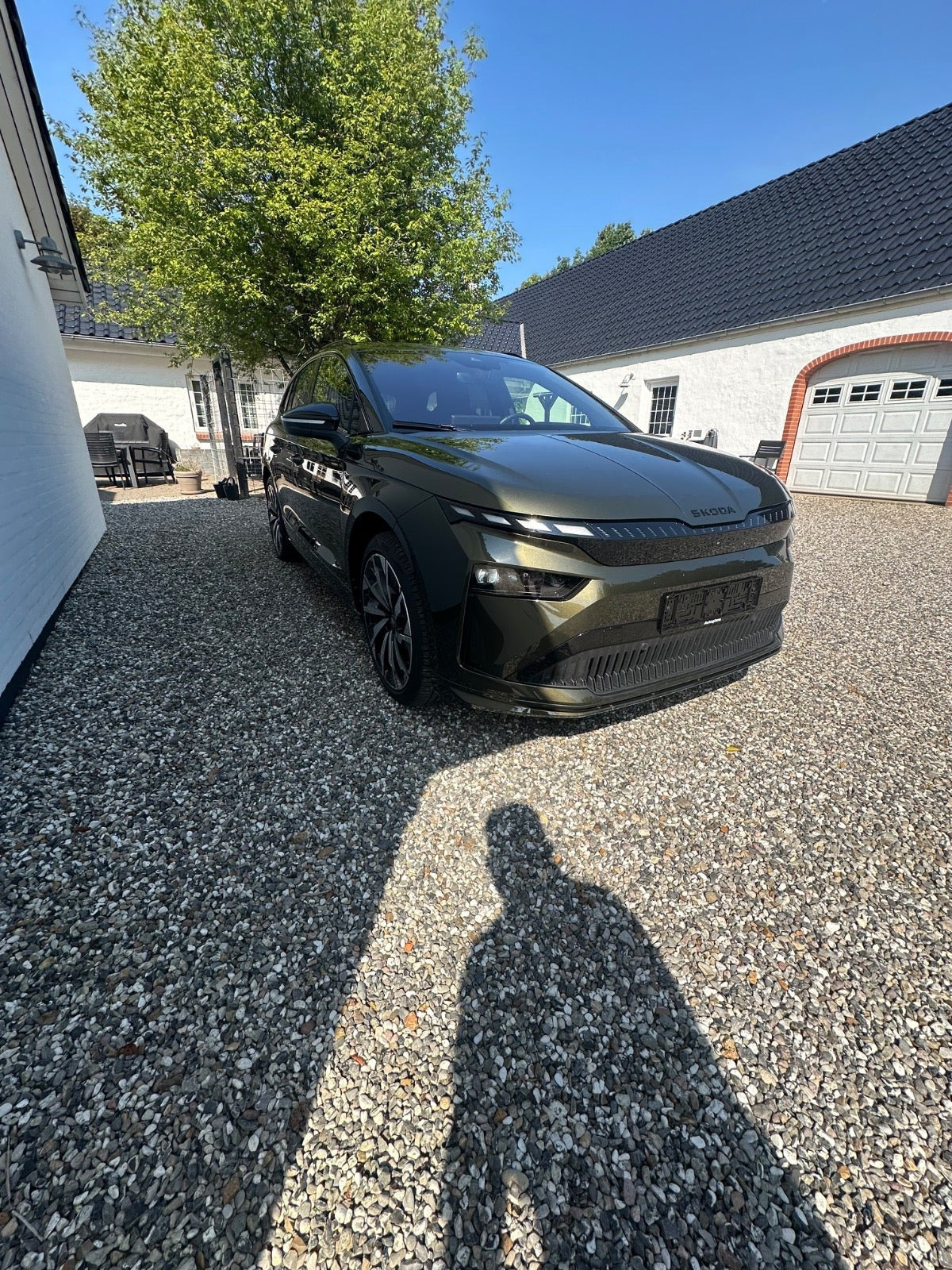 Grøn Skoda Enyaq fra 2026