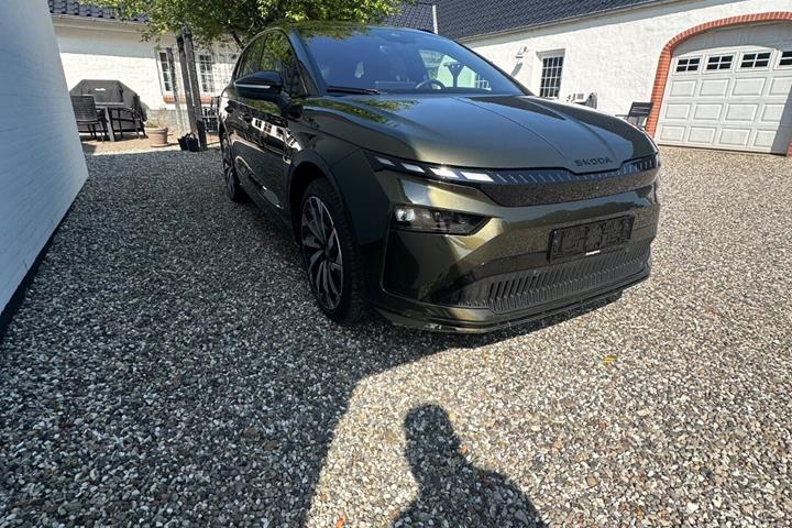 Grøn Skoda Enyaq fra 2026